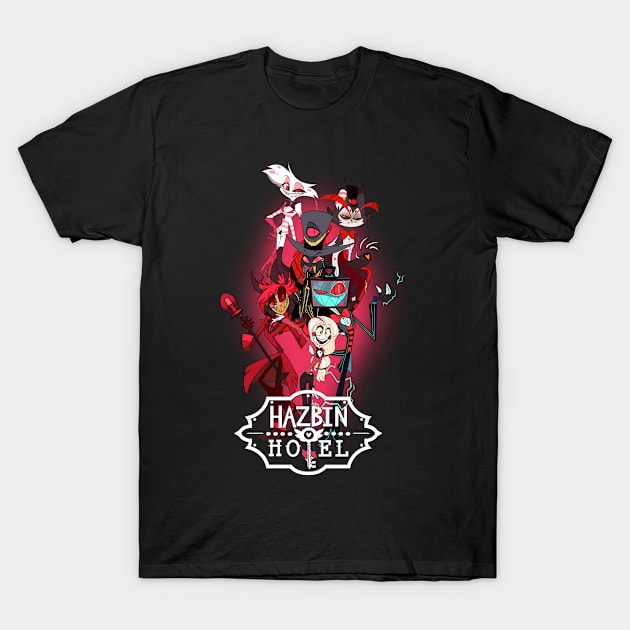 Hazbin-Hotel-Squad T-Shirt by Aona jonmomoa